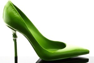 La chaussure au thé vert et chocolat de Jean Paul Hévin..