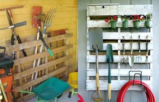 rangement outils jardin - C'est ça la vie