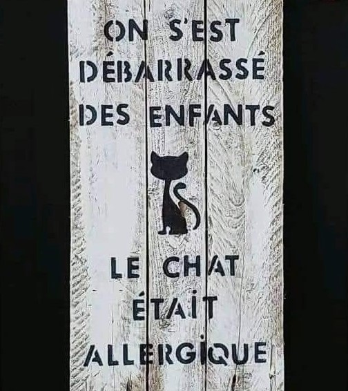 Pancartes, affiches drôles et humoristiques